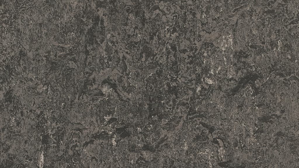 Svart linoleum